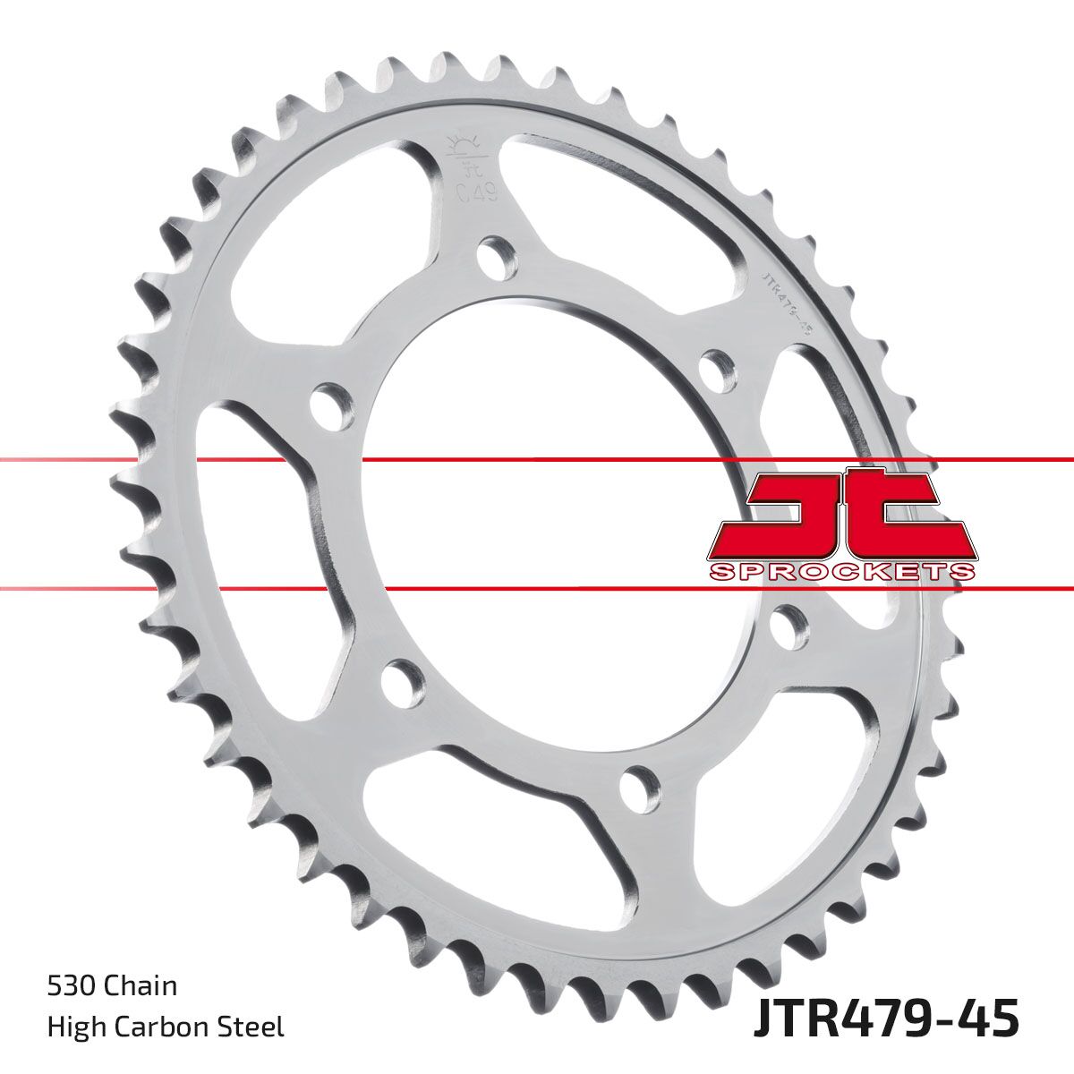 Bakdrev stål 530, 45T — JT Sprockets JTR479.45ZBK