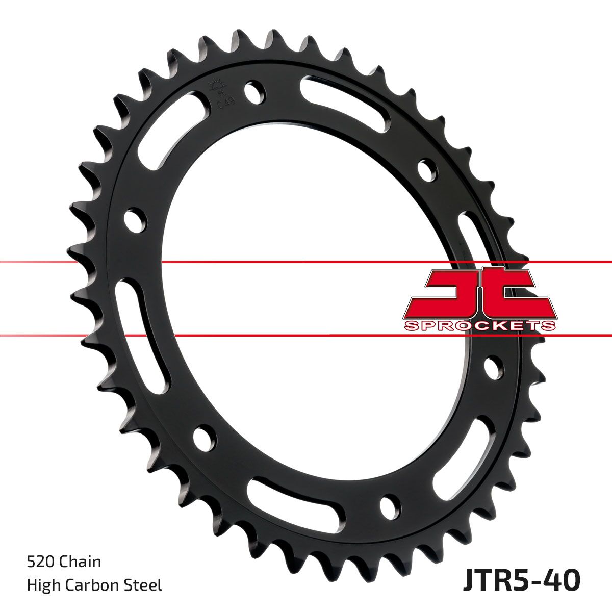 Bakdrev stål 520, 40T — JT Sprockets JTR5.40