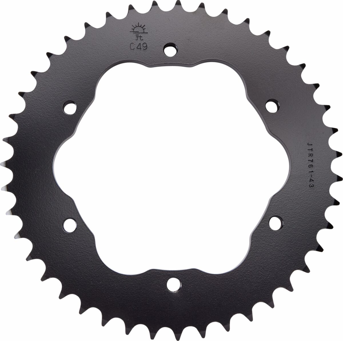 Bakdrev stål 525, 43T til Ducati — JT Sprockets JTR761.43