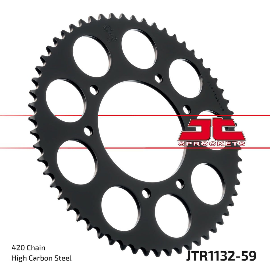 Bakdrev stål 420, 59T — JT Sprockets JTR1132.59