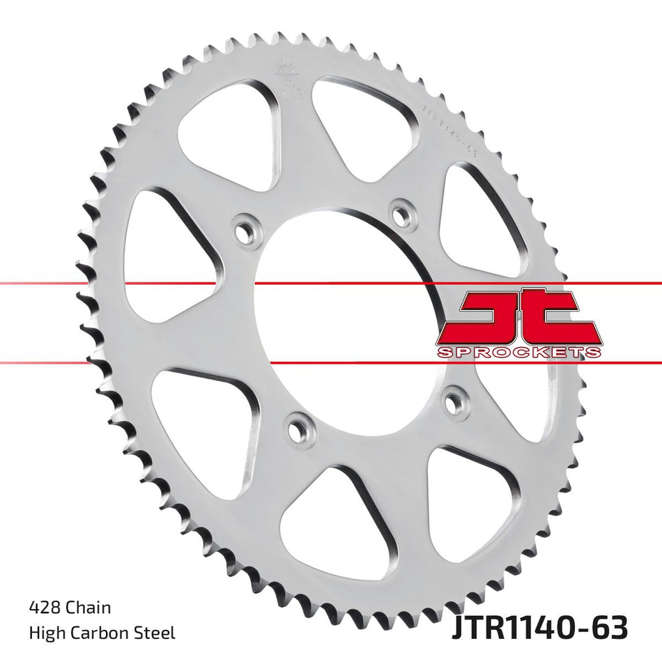Bakdrev stål 428, 63T til Beta — JT Sprockets JTR1140.63