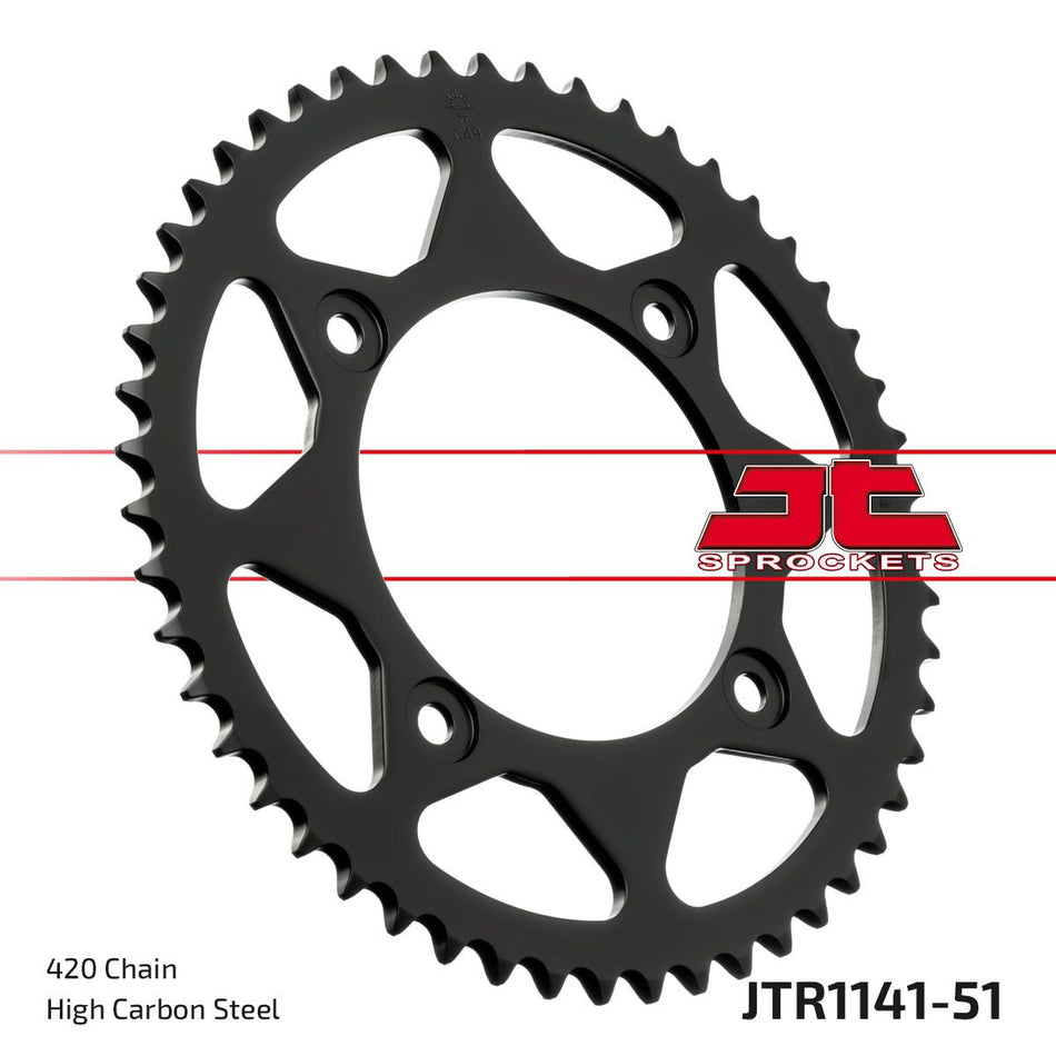 Bakdrev stål 420, 51T til Beta RR 50 — JT Sprockets JTR1141.51