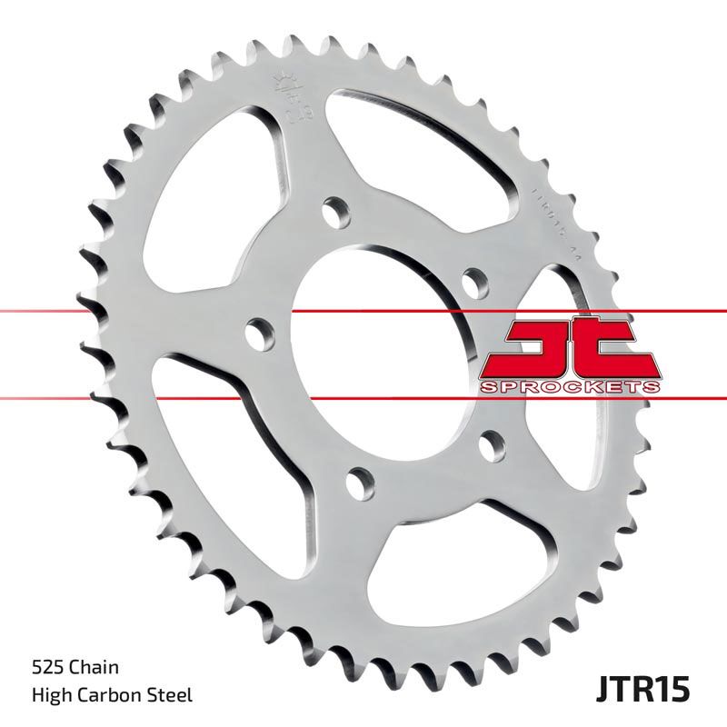 Bakdrev stål 525, 42T til Benelli — JT Sprockets JTR15.42