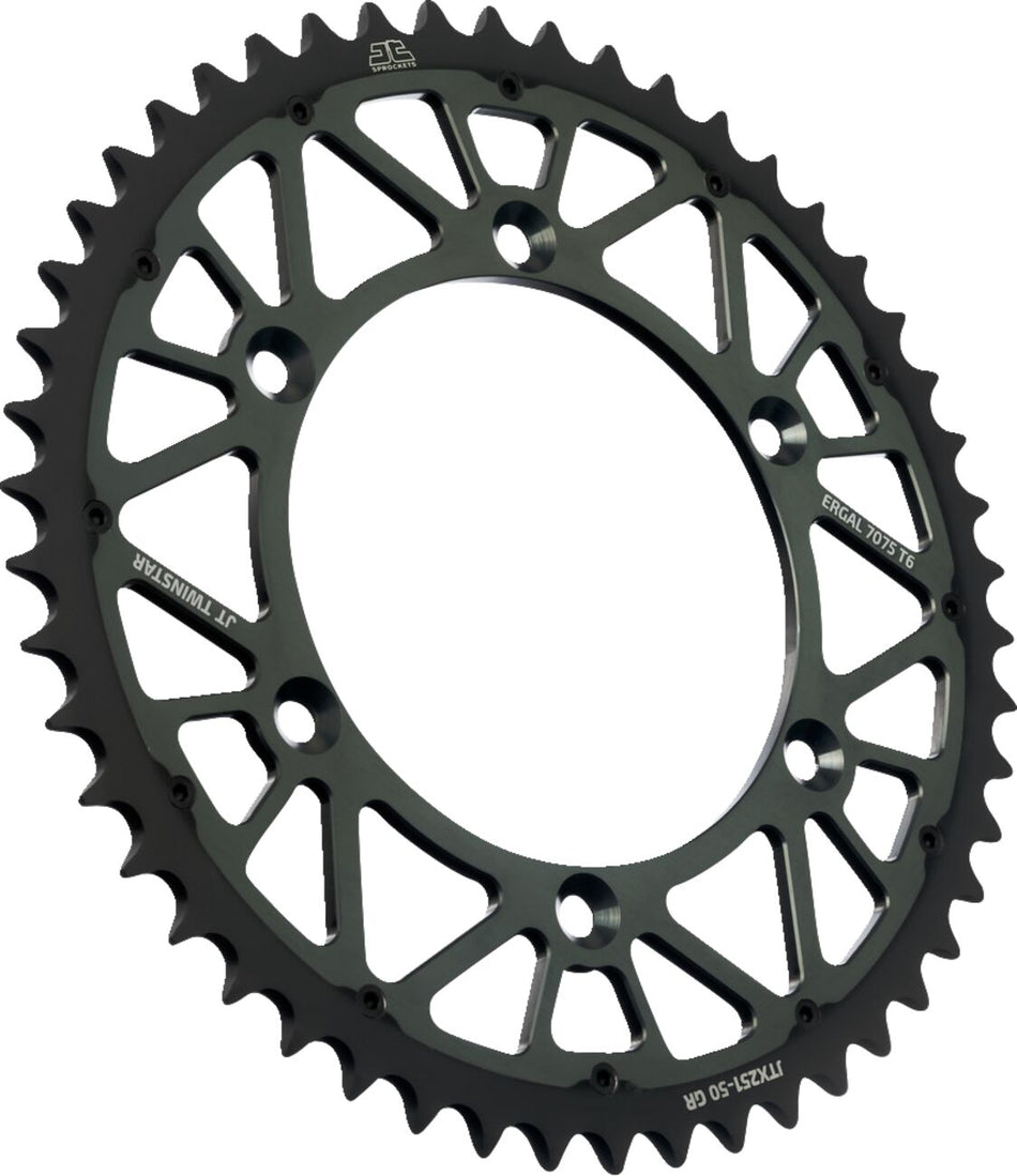 Bakdrev stål 50T — JT Sprockets JTX251.50GR