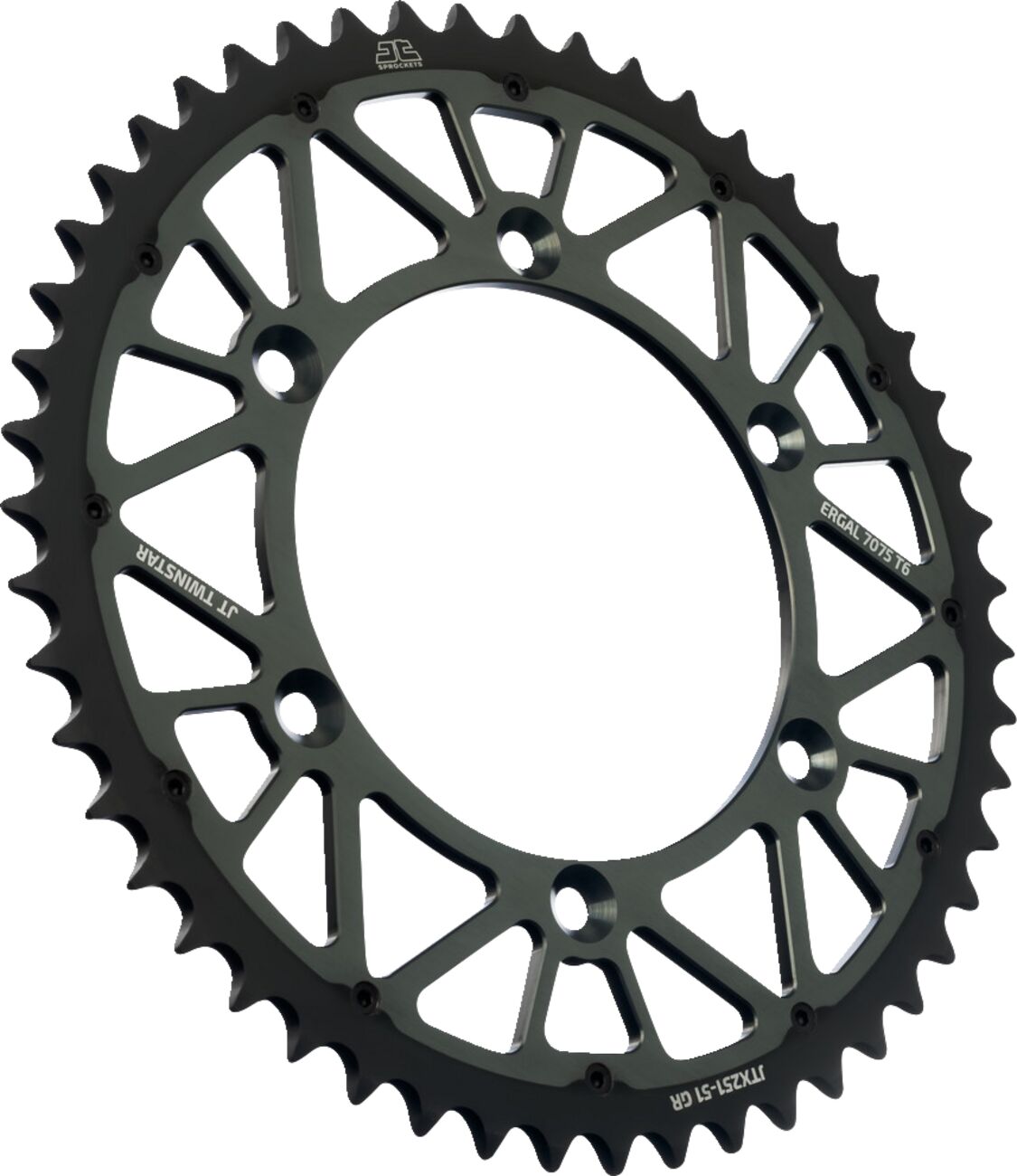 Bakdrev stål 51T — JT Sprockets JTX251.51GR