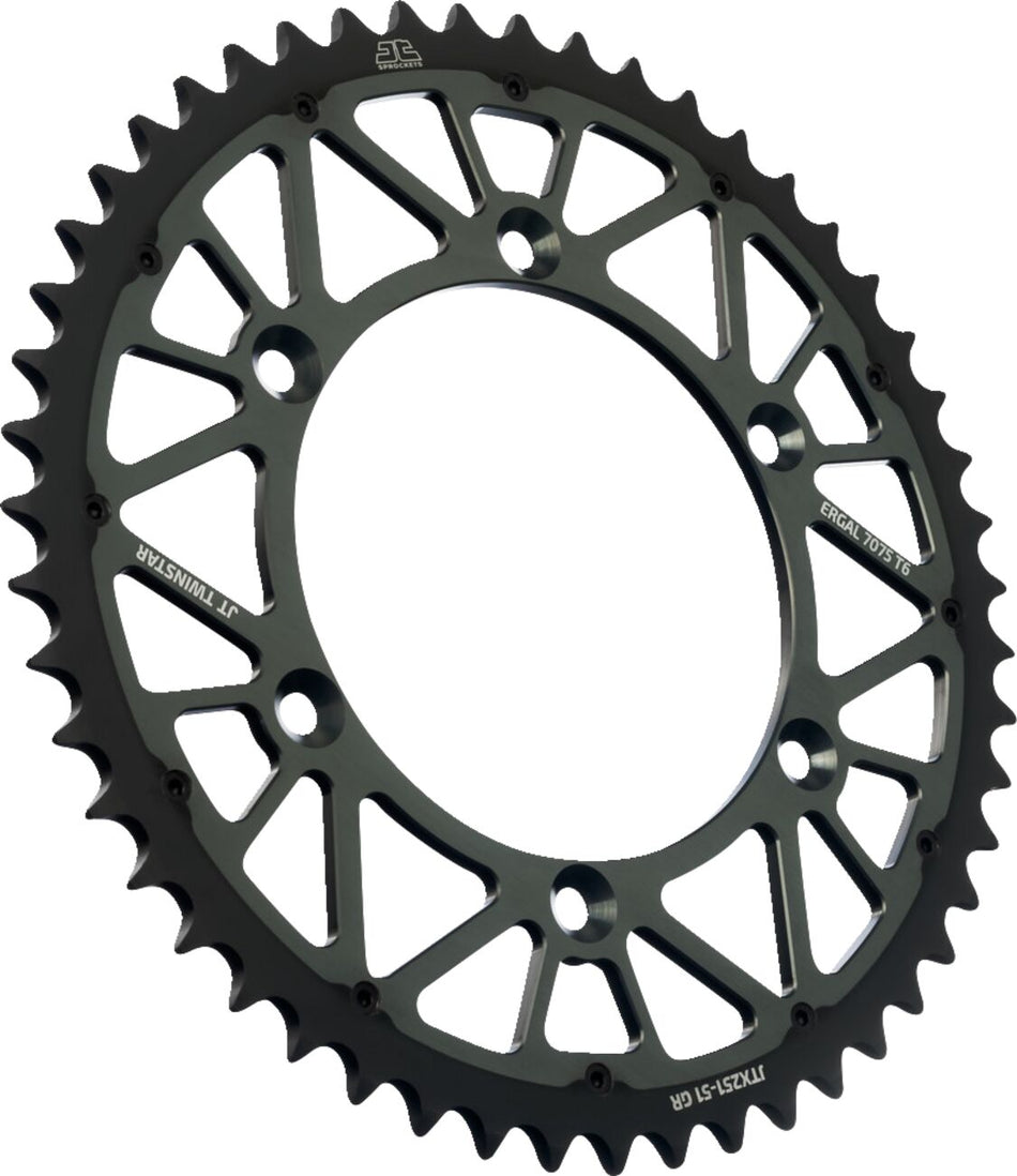 Bakdrev stål 51T — JT Sprockets JTX251.51GR