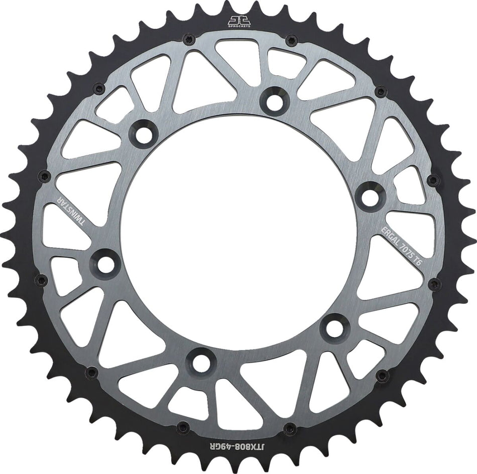 Bakdrev stål 49T — JT Sprockets JTX808.49GR