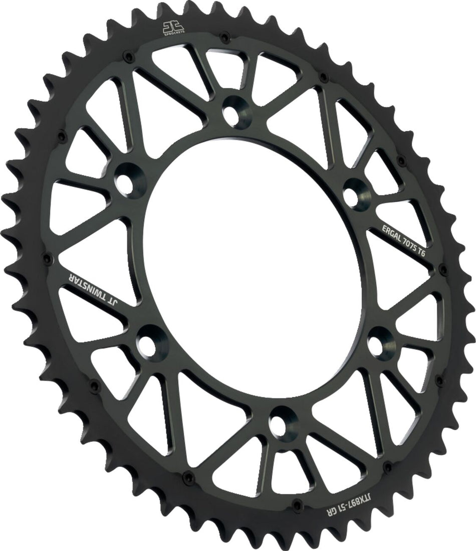 Bakdrev stål 51T — JT Sprockets JTX897.51GR