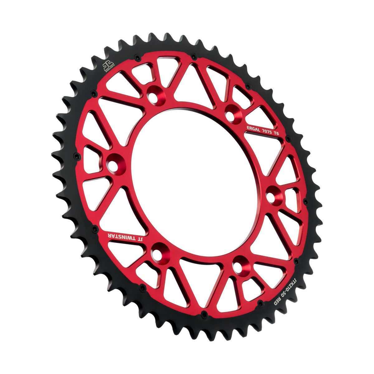 Bakdrev stål 50T — JT Sprockets JTX210.50RED