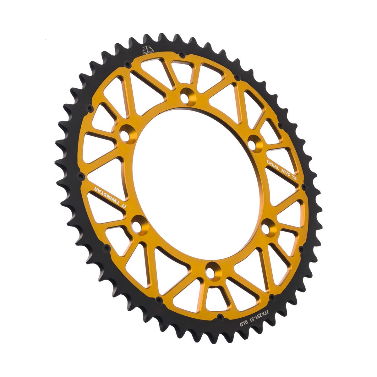 Bakdrev stål 51T — JT Sprockets JTX251.51GLD