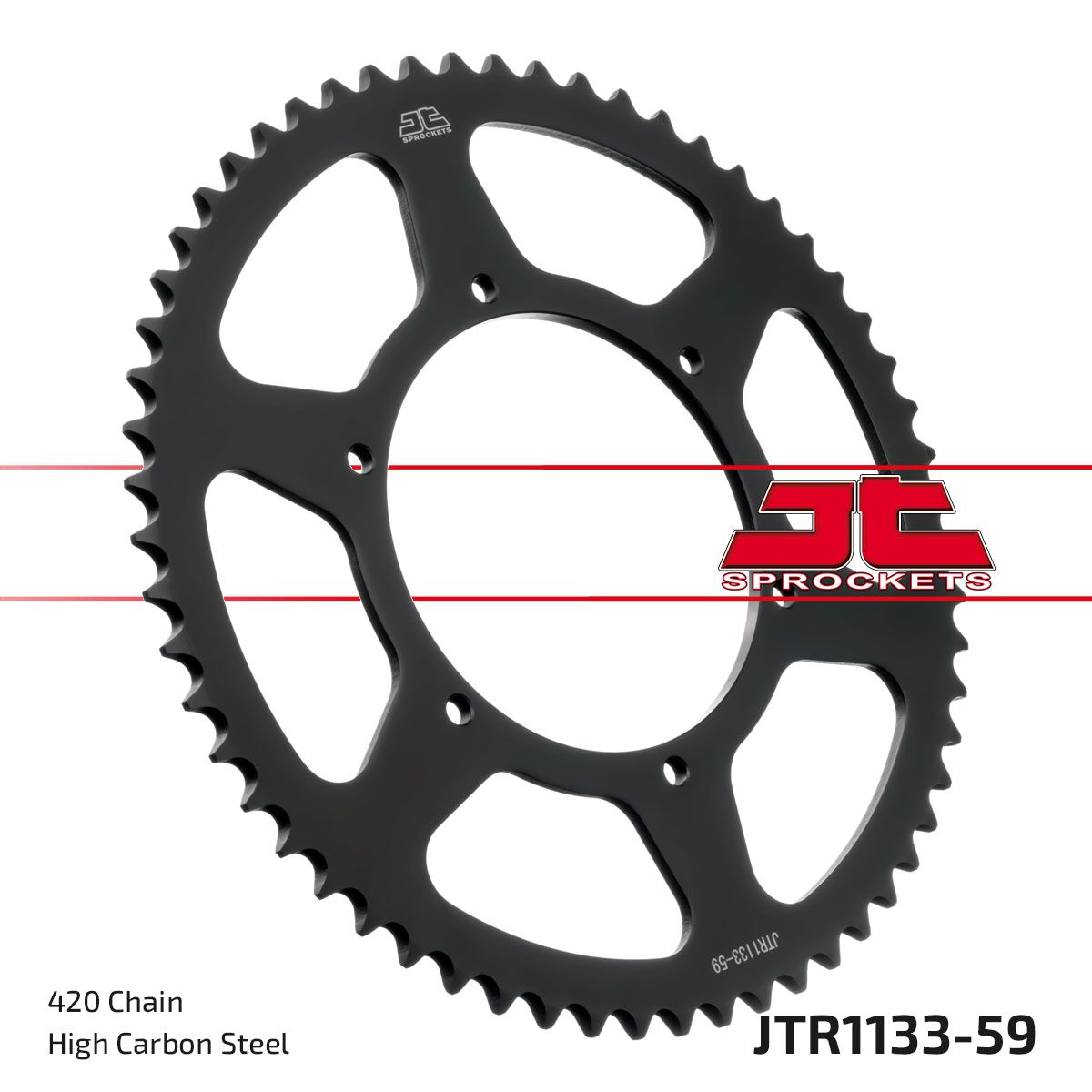 Bakdrev stål 420, 59T — JT Sprockets JTR1133.59