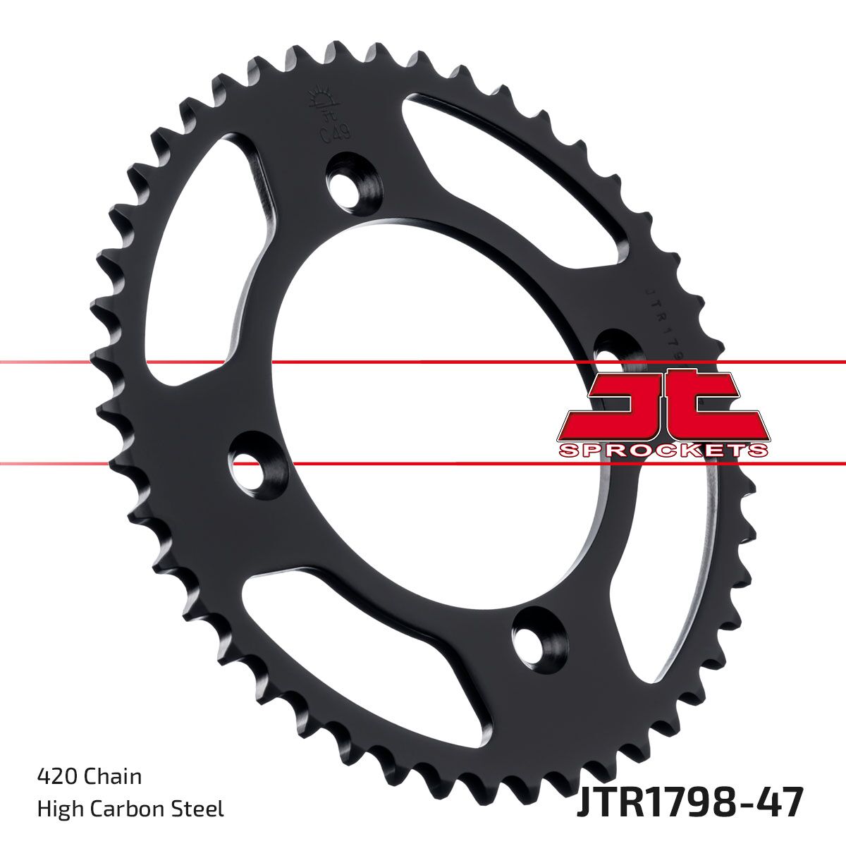 Bakdrev stål 420, 47T — JT Sprockets JTR1798.47
