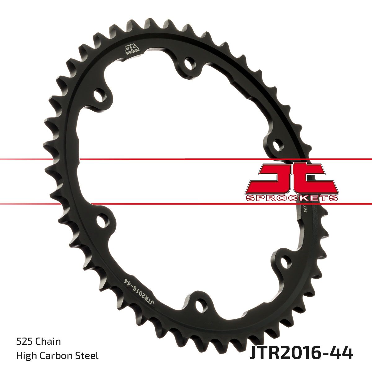 Bakdrev stål 525, 44T til Triumph SPEED TRIPLE 1200 RR ABS — JT Sprockets JTR2016.44