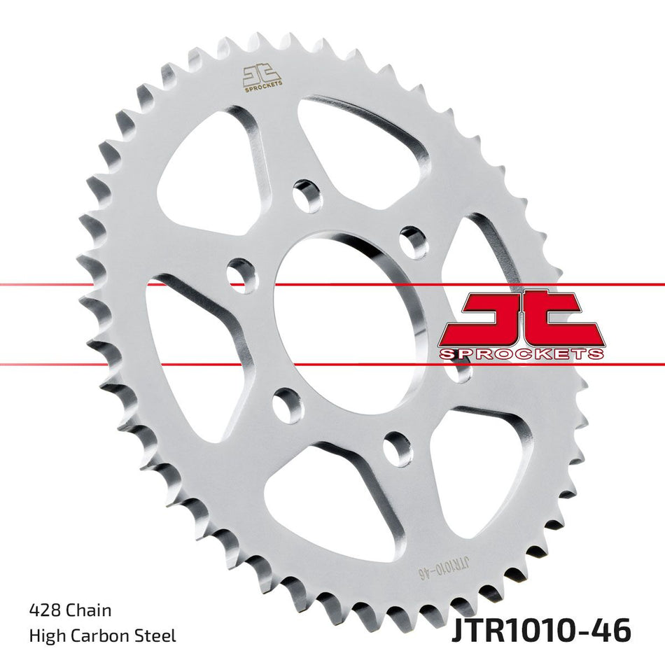 Bakdrev stål 428, 46T til Keeway RKF 125 CBS — JT Sprockets JTR1010.46