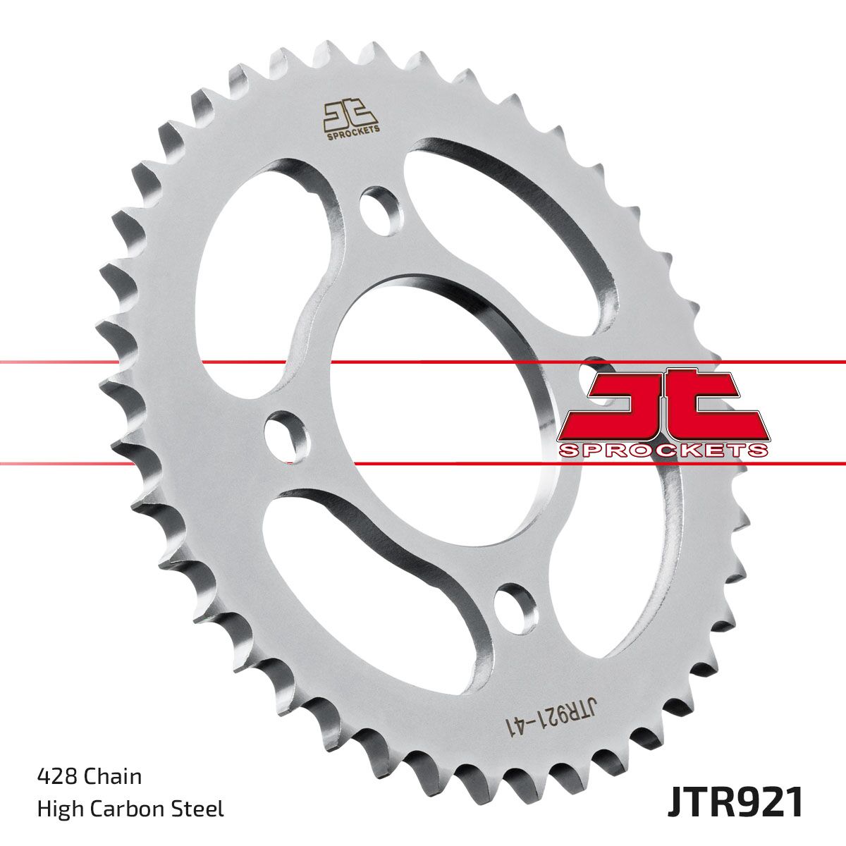 Bakdrev stål 428, 41T til Keeway SUPERLIGHT 125 — JT Sprockets JTR921.41
