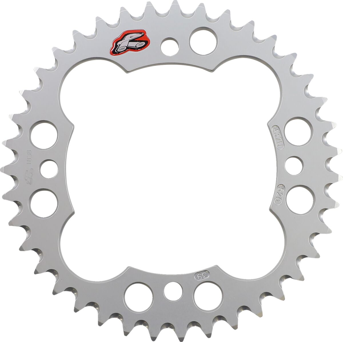 Bakdrev aluminium 520, 39T til Yamaha — Renthal 437U-520-39GBSI