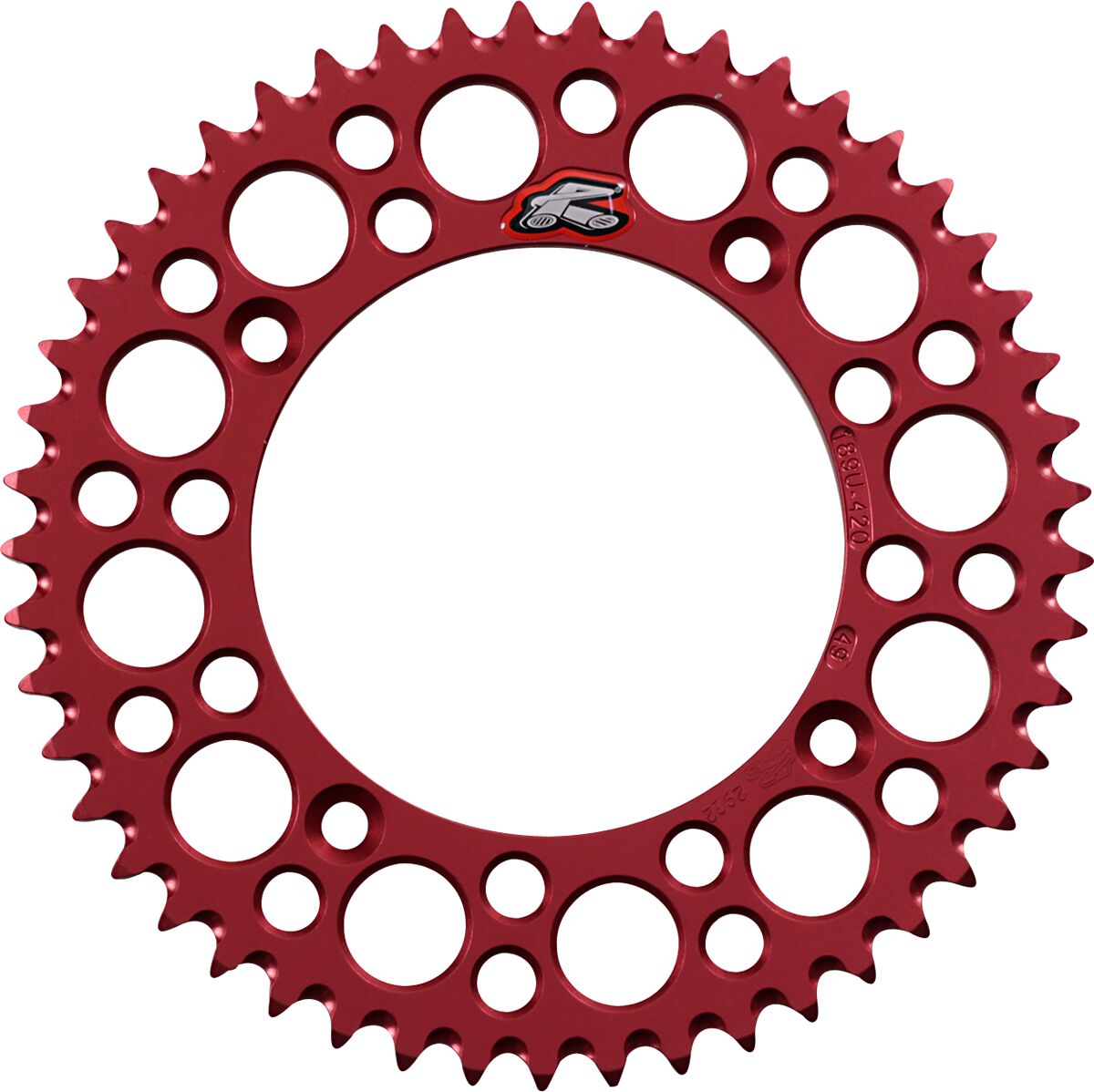 Bakdrev aluminium 420, 49T til Honda — Renthal 189U-420-49GRRD