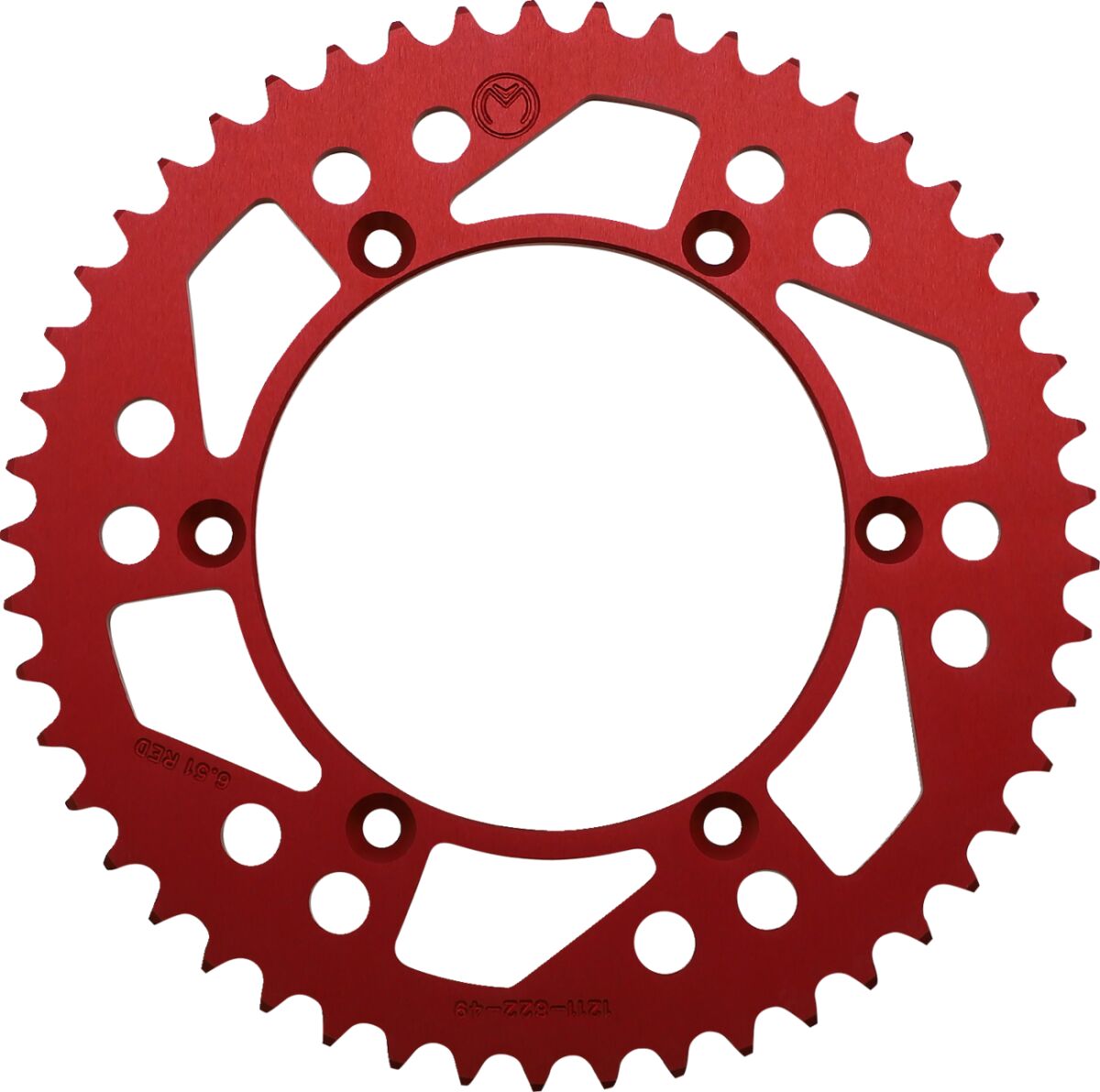 Bakdrev aluminium 49T — Moose Offroad Hard-Parts 1211-822-49-13