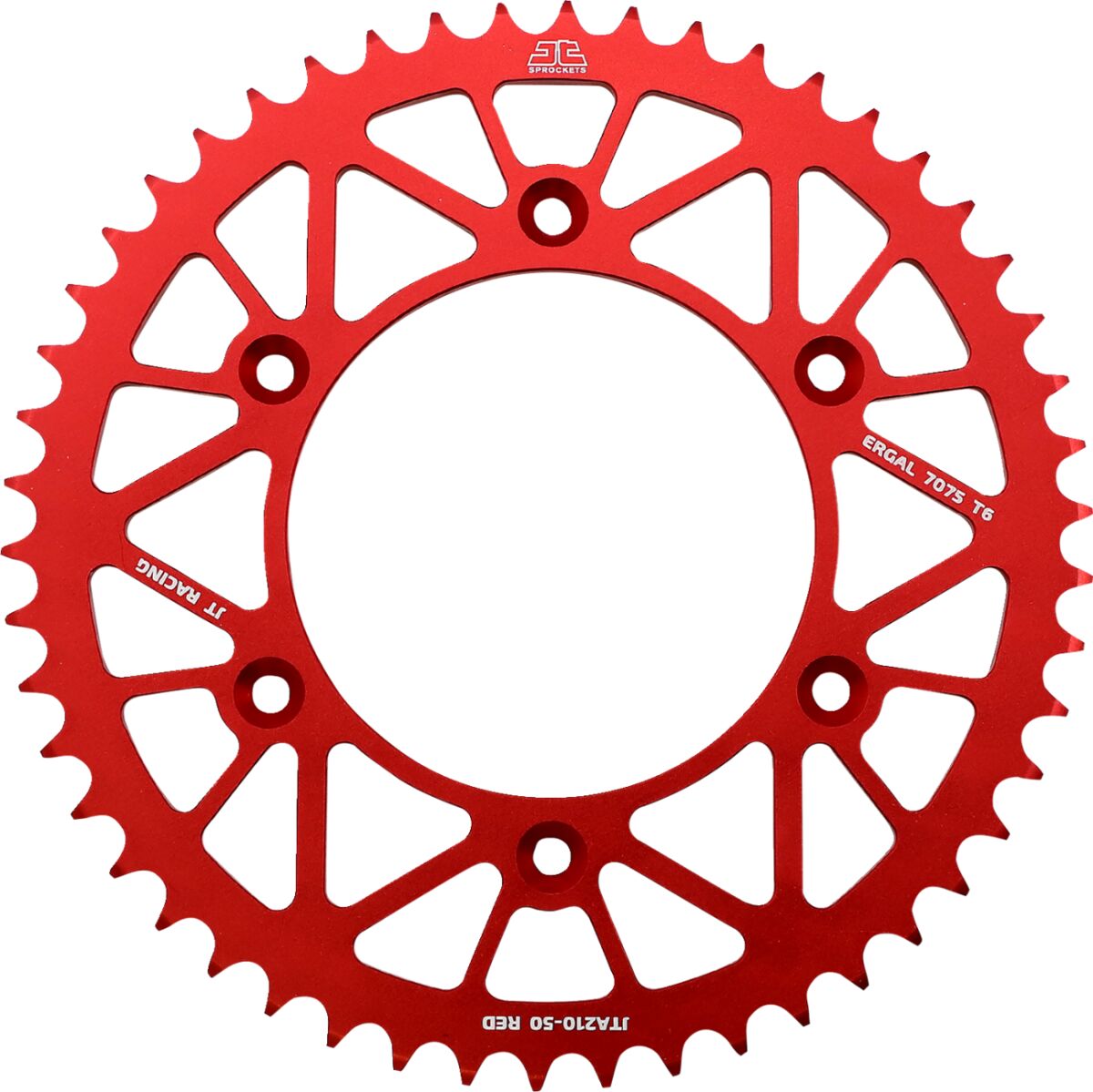 Bakdrev aluminium 50T — JT Sprockets JTA210.50RED