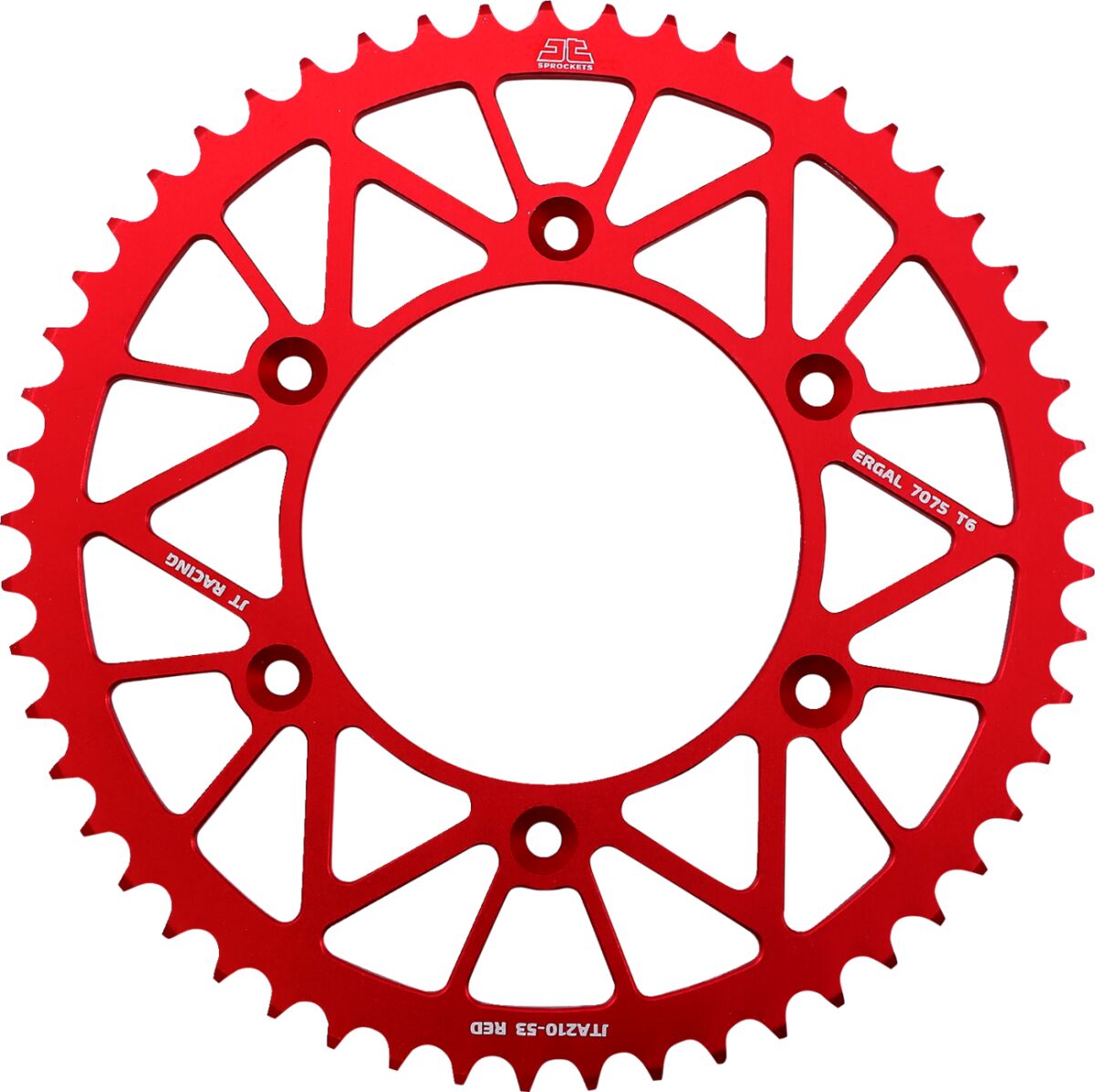 Bakdrev aluminium 53T — JT Sprockets JTA210.53RED