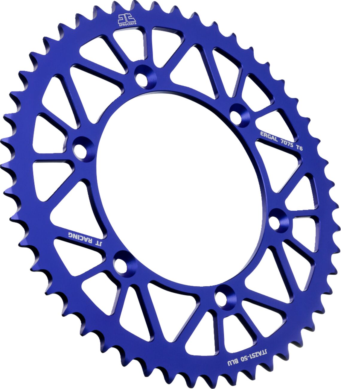 Bakdrev aluminium 50T — JT Sprockets JTA251.50BLU