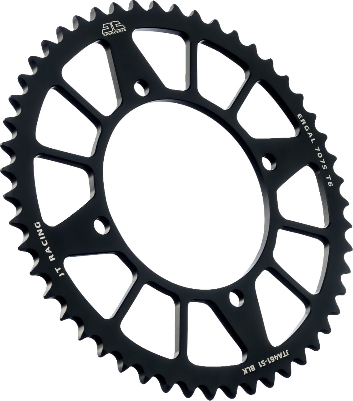Bakdrev aluminium 51T — JT Sprockets JTA461.51BLK