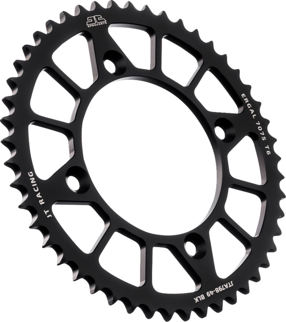 Bakdrev aluminium 49T — JT Sprockets JTA798.49BLK