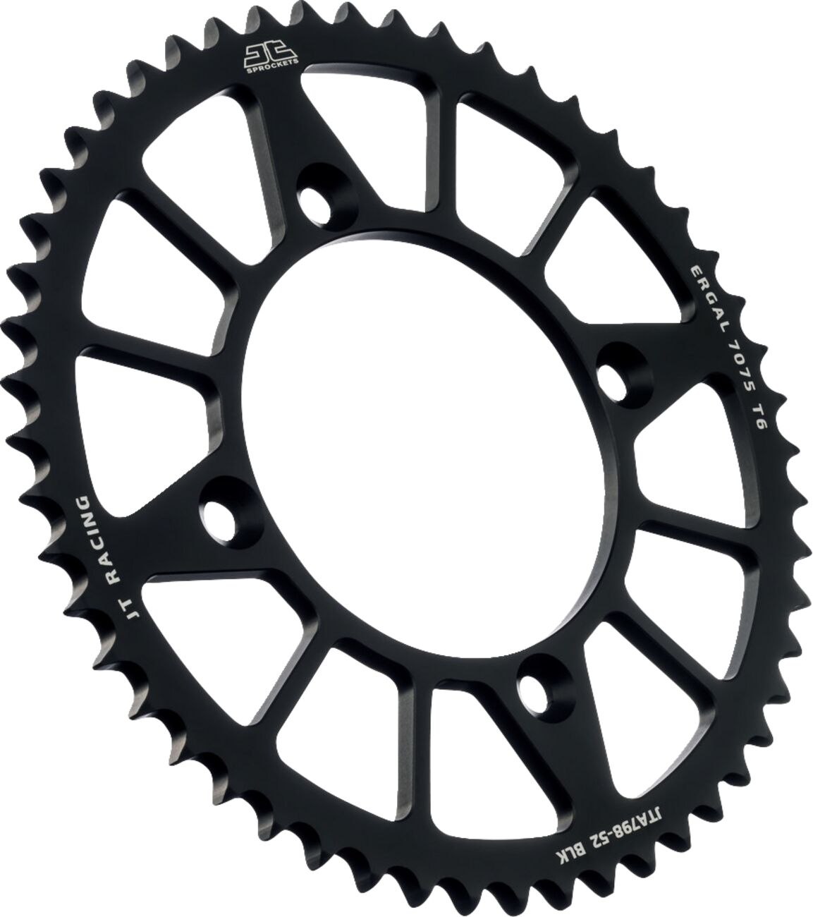 Bakdrev aluminium 52T — JT Sprockets JTA798.52BLK