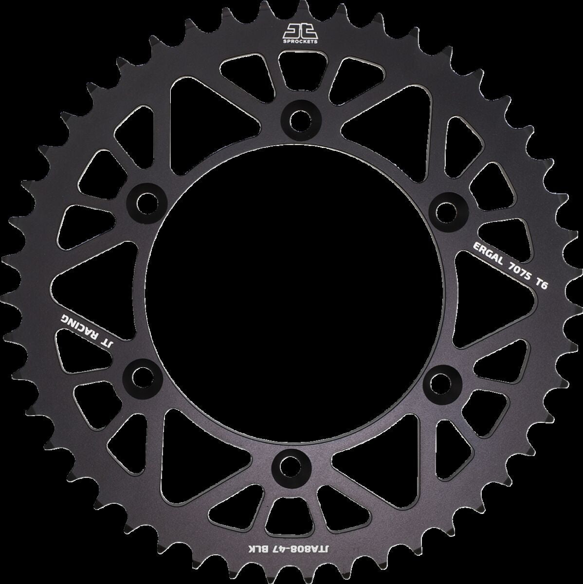 Bakdrev aluminium 47T — JT Sprockets JTA808.47BLK
