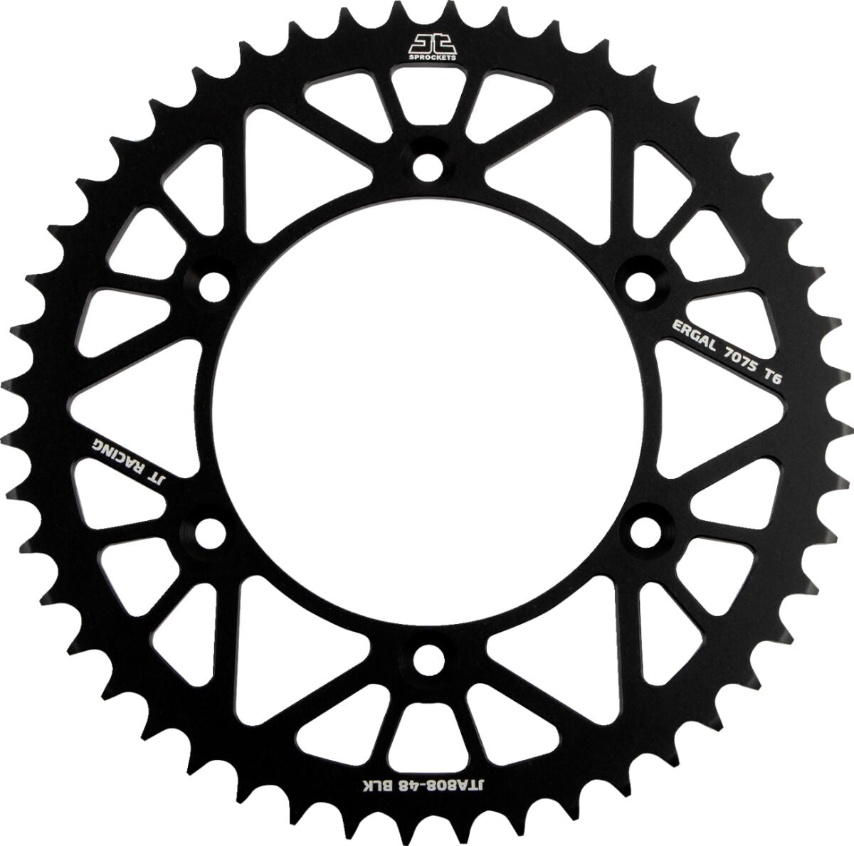 Bakdrev aluminium 48T — JT Sprockets JTA808.48BLK