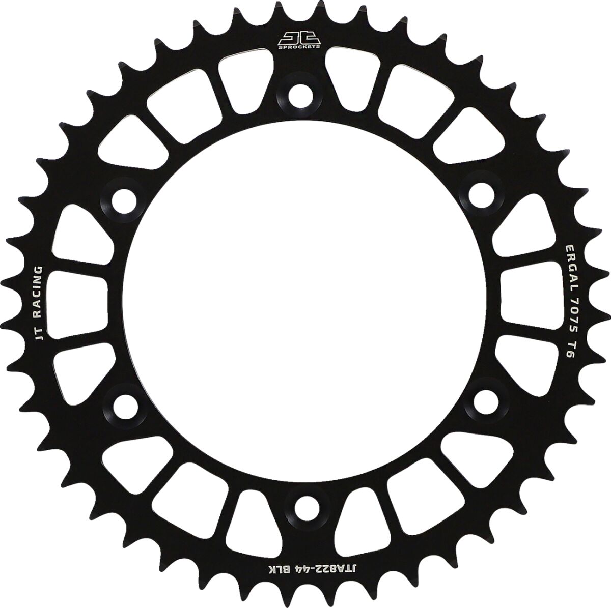 Bakdrev aluminium 520, 44T — JT Sprockets JTA822.44BLK