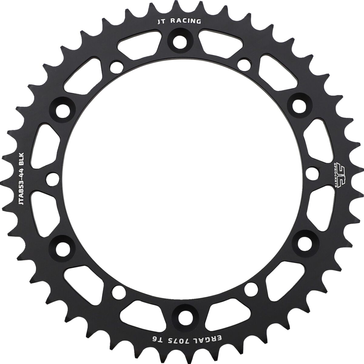 Bakdrev aluminium 44T — JT Sprockets JTA853.44BLK