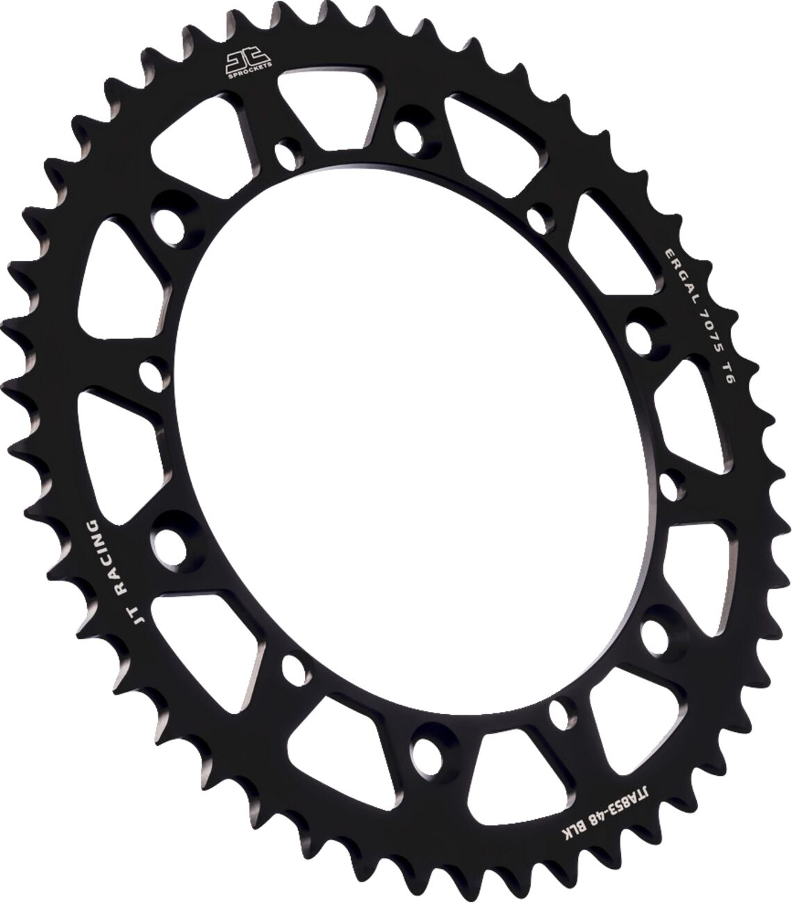 Bakdrev aluminium 48T — JT Sprockets JTA853.48BLK