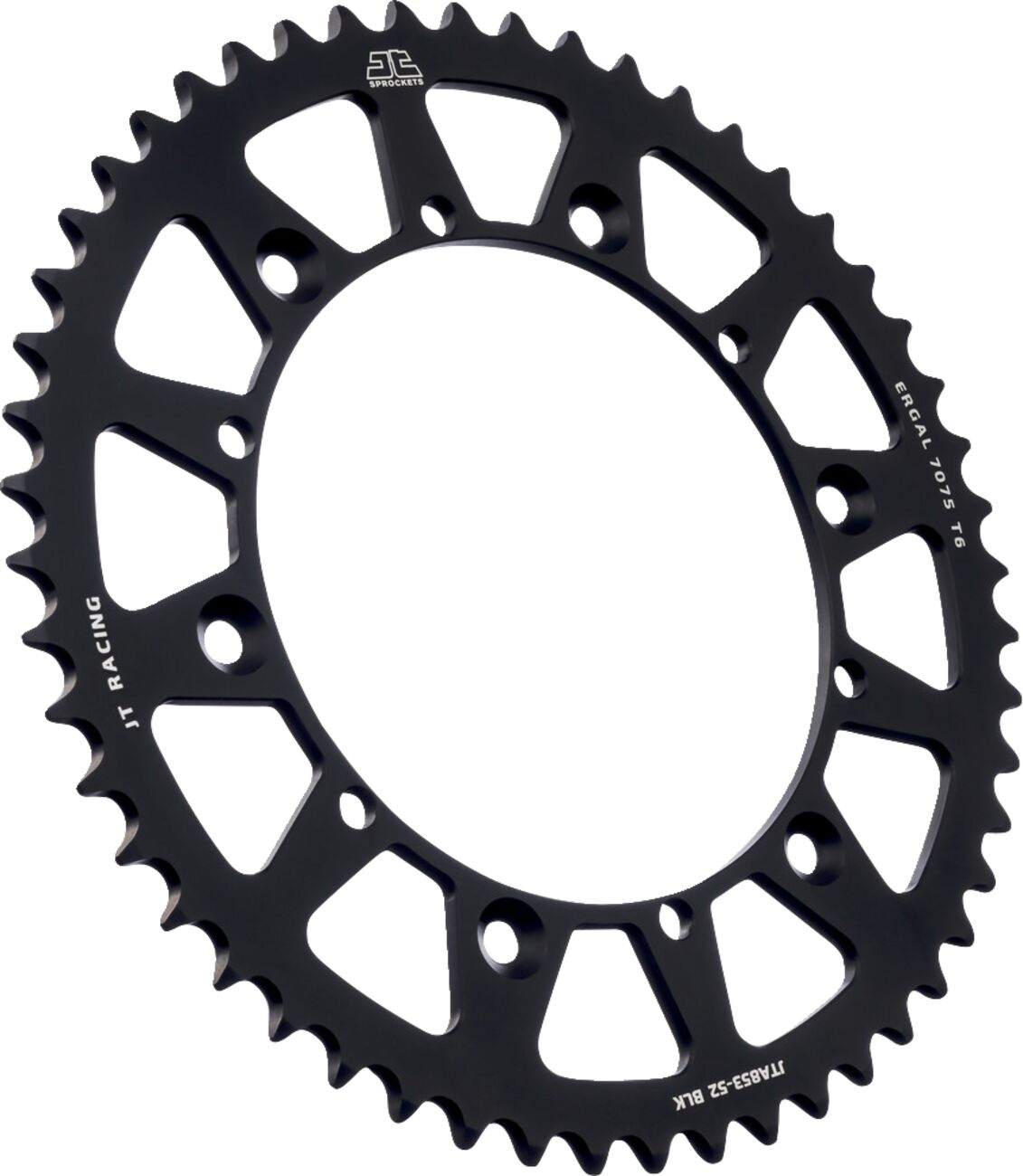 Bakdrev aluminium 52T — JT Sprockets JTA853.52BLK