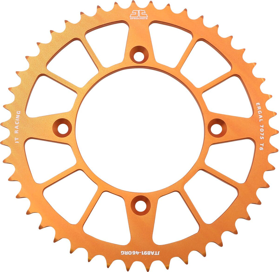 Bakdrev aluminium 46T til KTM — JT Sprockets JTA891.46ORG