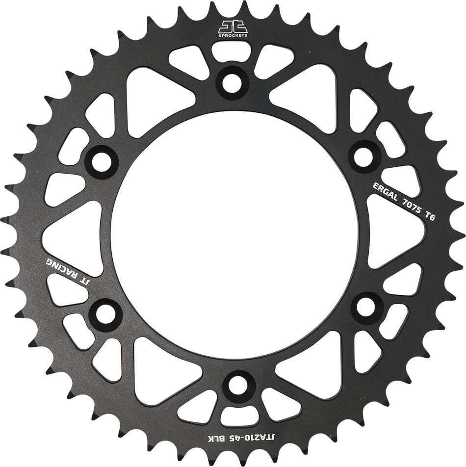 Bakdrev aluminium 45T — JT Sprockets JTA210.45BLK