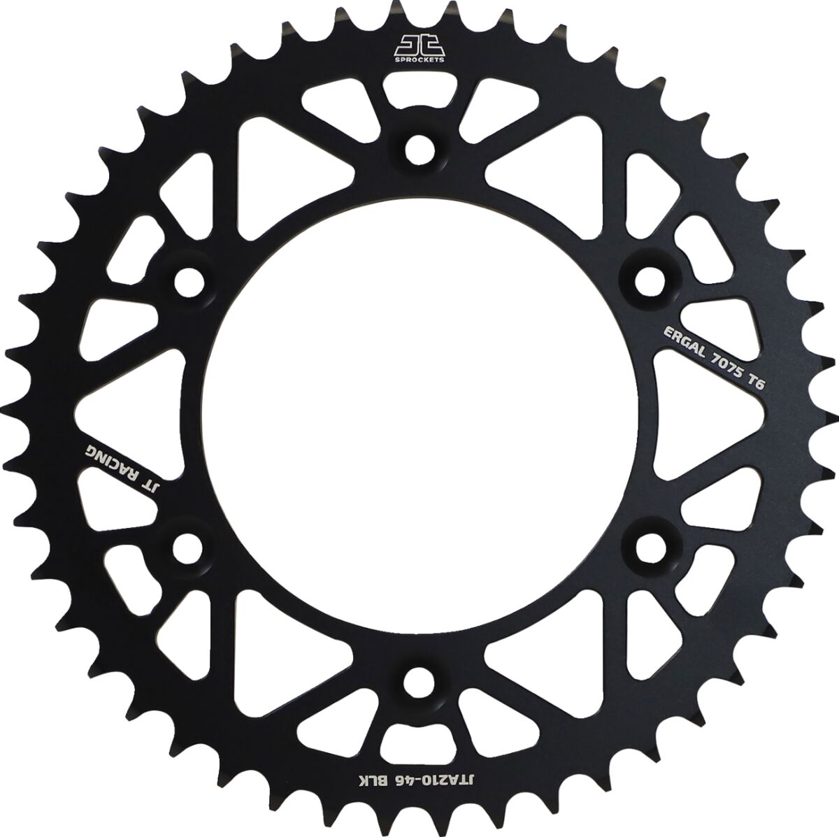 Bakdrev aluminium 46T — JT Sprockets JTA210.46BLK