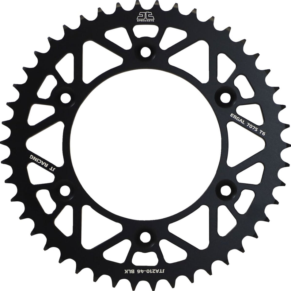 Bakdrev aluminium 46T — JT Sprockets JTA210.46BLK