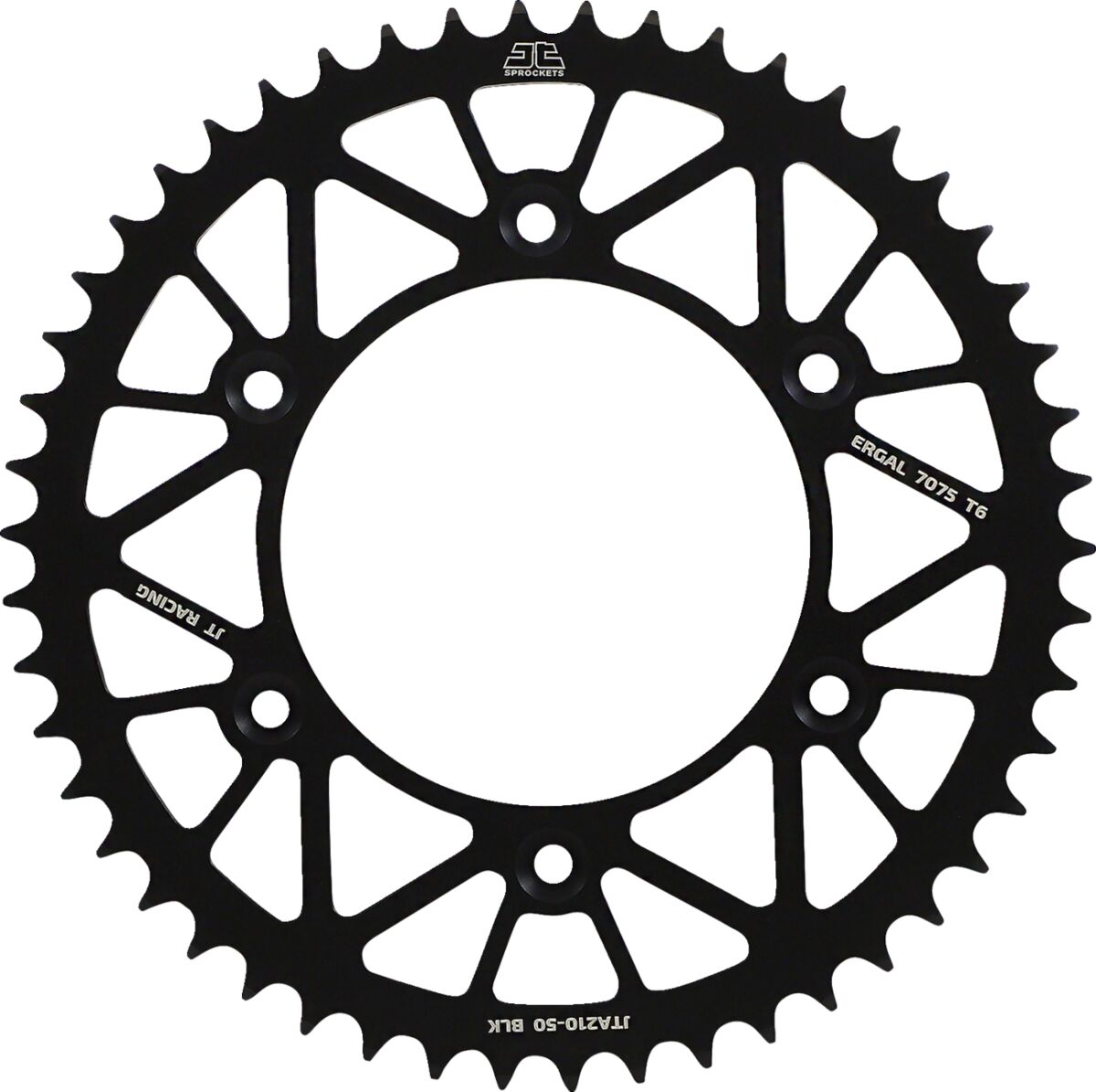 Bakdrev aluminium 50T — JT Sprockets JTA210.50BLK