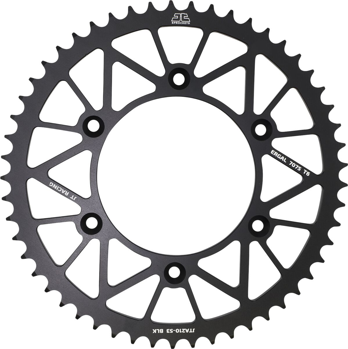 Bakdrev aluminium 53T — JT Sprockets JTA210.53BLK
