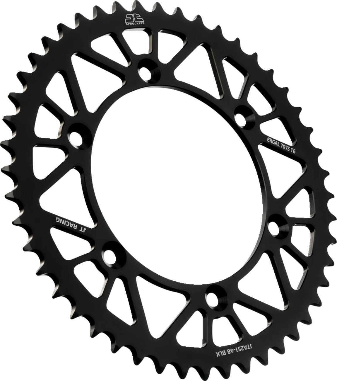 Bakdrev aluminium 48T — JT Sprockets JTA251.48BLK