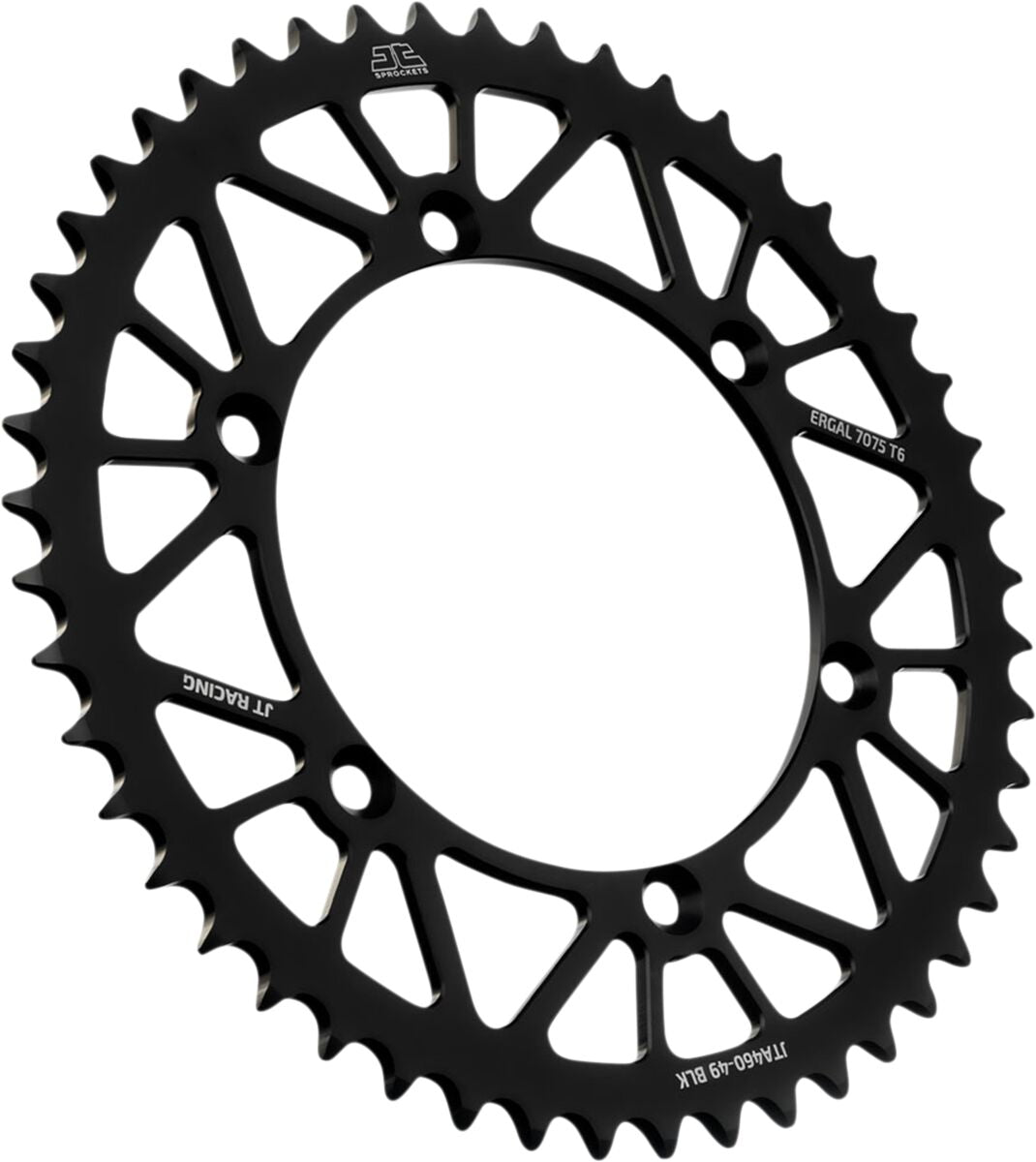 Bakdrev aluminium 49T — JT Sprockets JTA460.49BLK