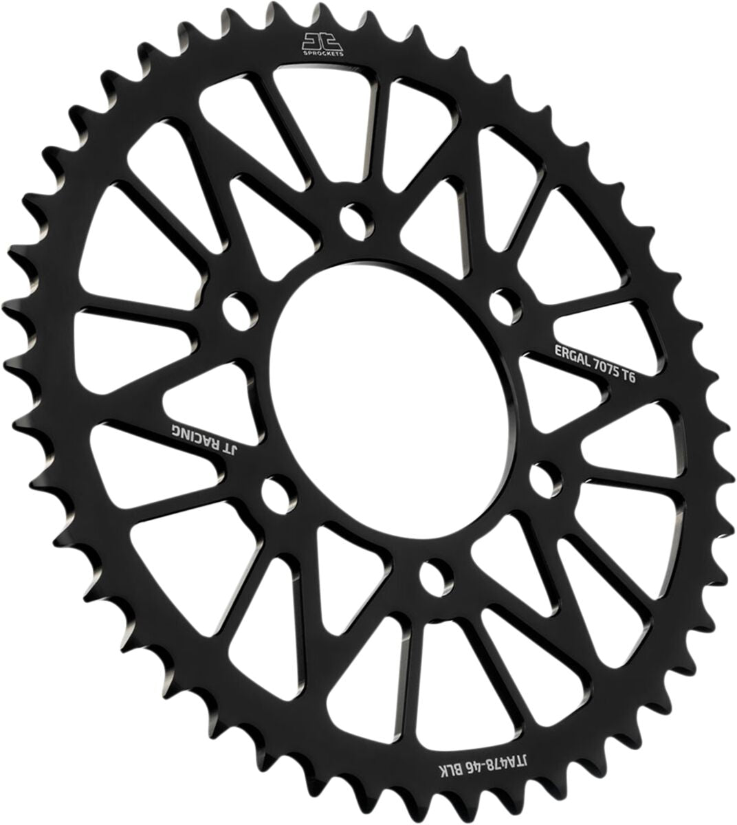 Bakdrev aluminium 46T til Kawasaki — JT Sprockets JTA478.46BLK