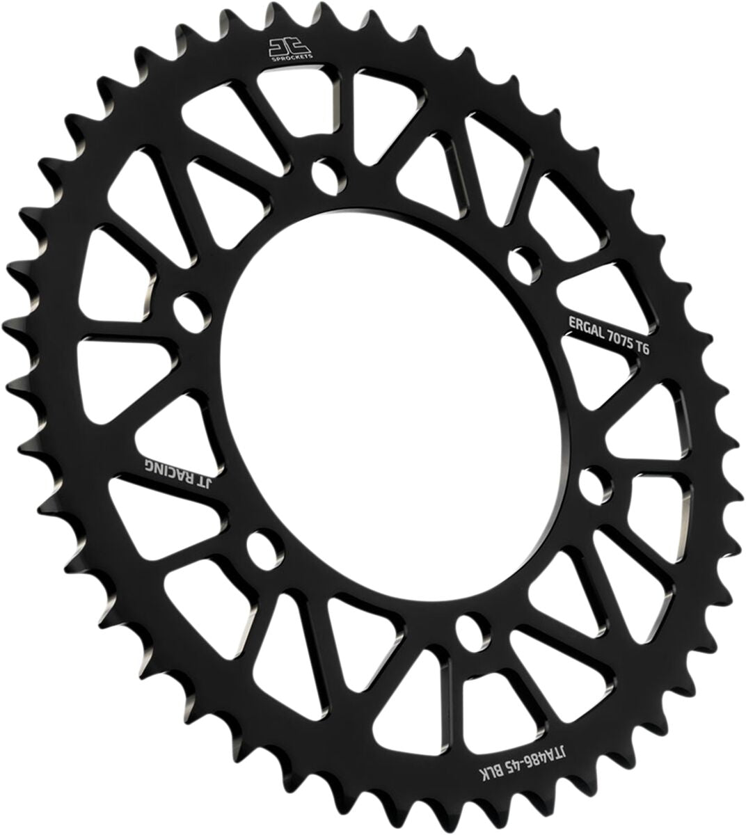 Bakdrev aluminium 45T — JT Sprockets JTA486.45BLK