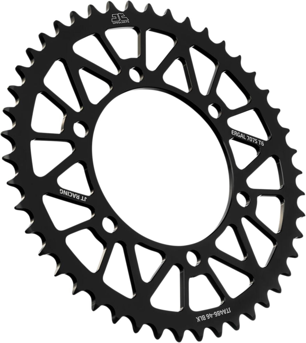 Bakdrev aluminium 46T — JT Sprockets JTA486.46BLK