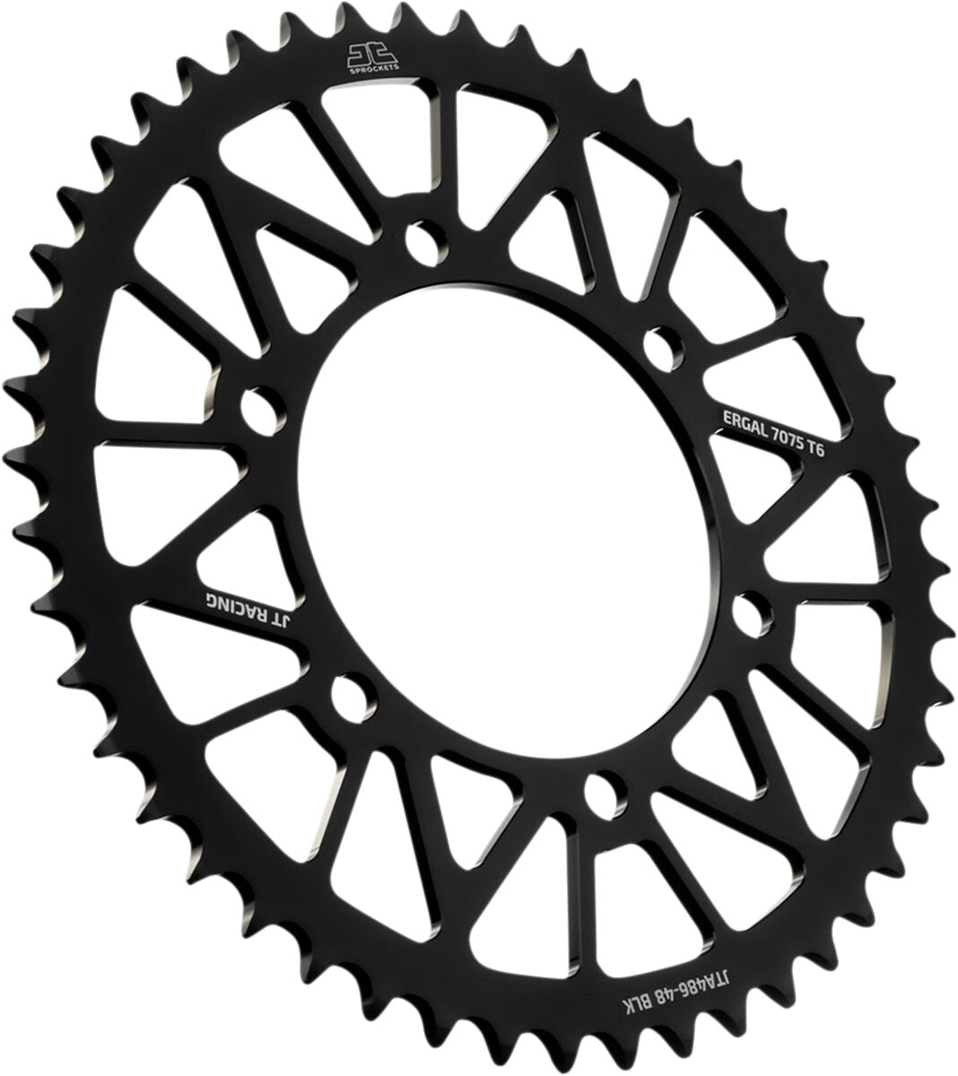 Bakdrev aluminium 48T — JT Sprockets JTA486.48BLK