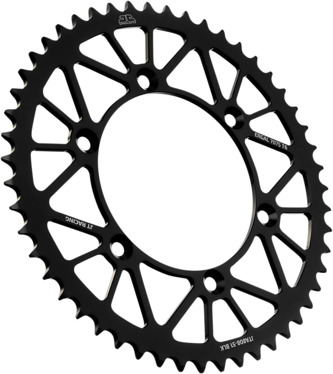 Bakdrev aluminium 51T — JT Sprockets JTA808.51BLK