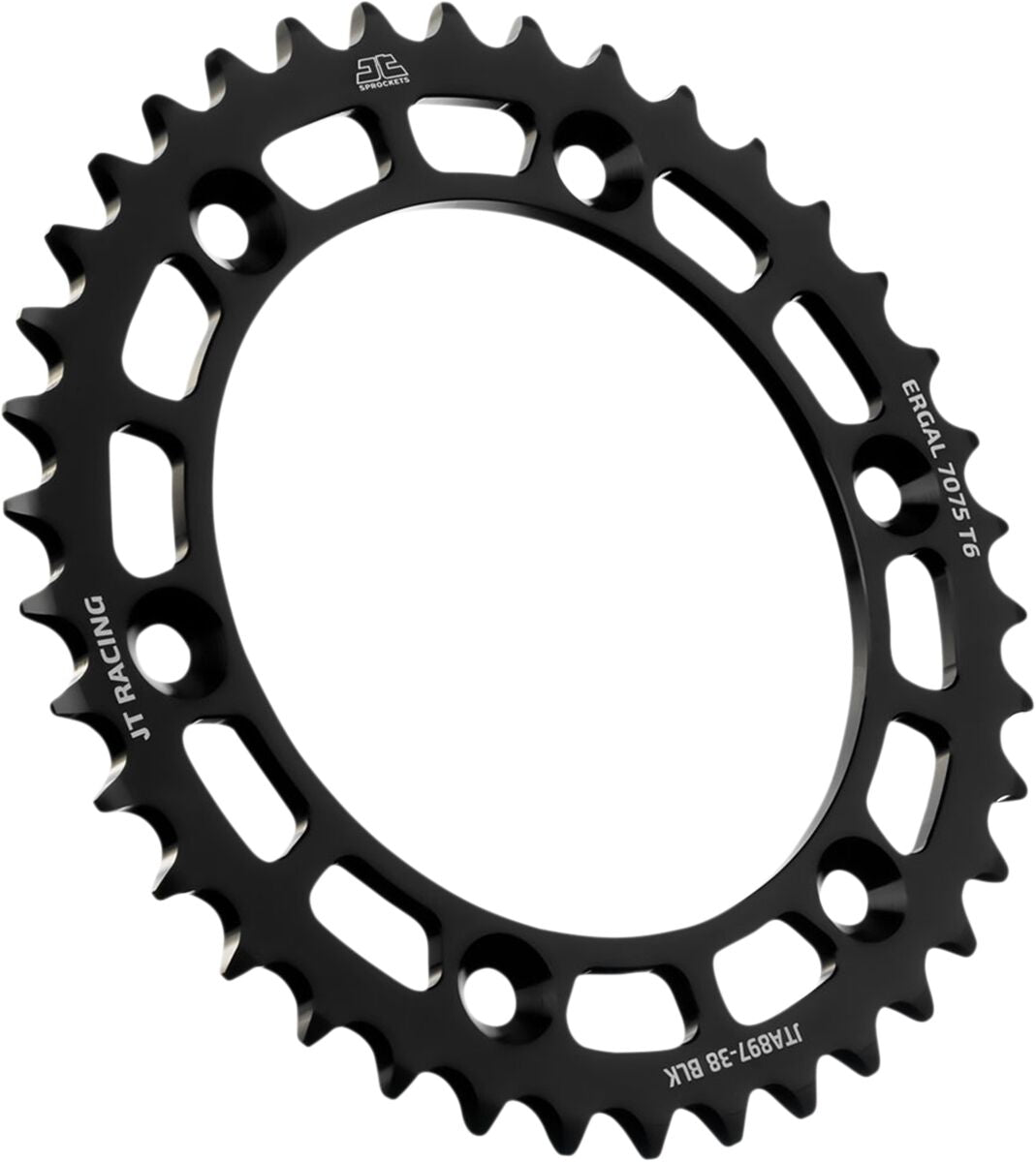 Bakdrev aluminium 38T — JT Sprockets JTA897.38BLK