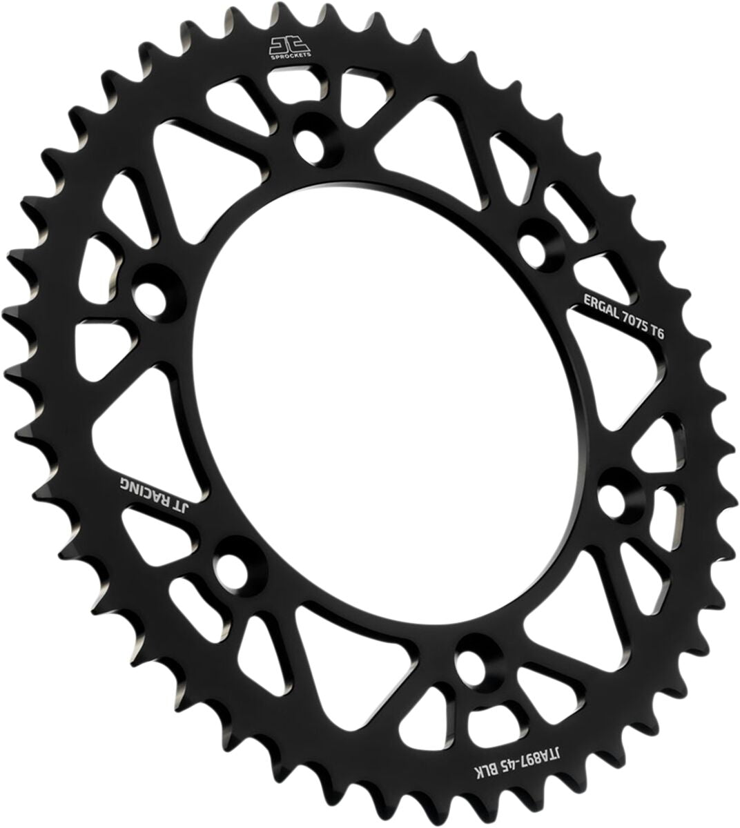Bakdrev aluminium 45T — JT Sprockets JTA897.45BLK
