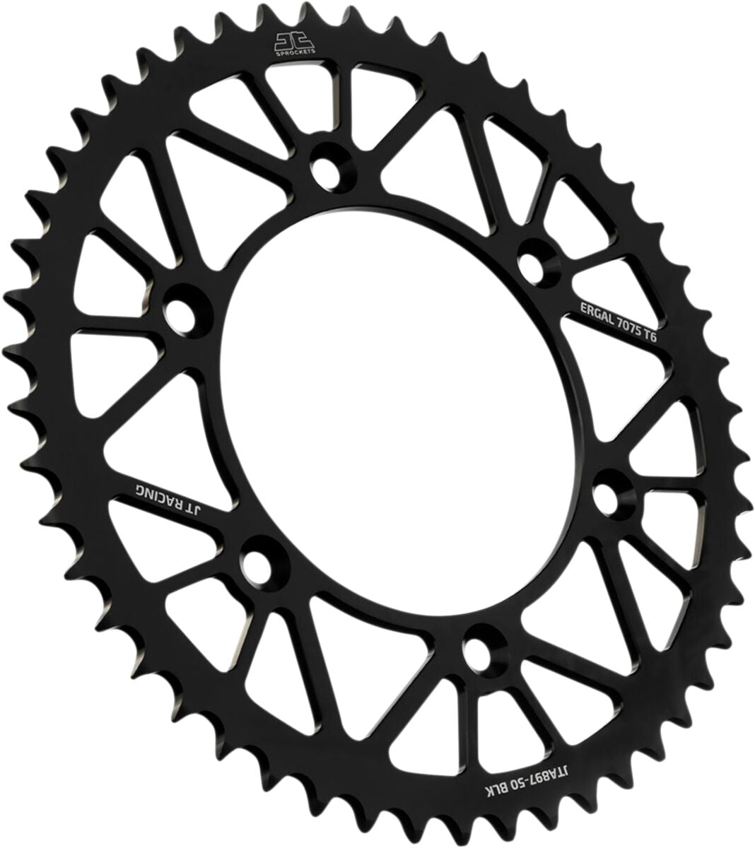 Bakdrev aluminium 50T — JT Sprockets JTA897.50BLK